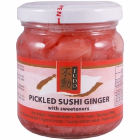 Pickled sushi ginger Gari, pink, 190g