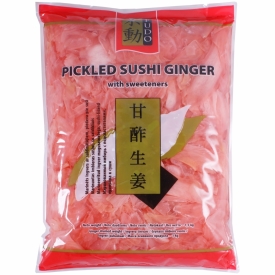 Pickled sushi ginger Gari, pink, 1.5kg