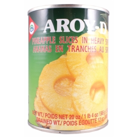 Ananasu šķēlītes biezā sīrupā, 565g
