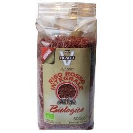 Sarkanie pilngraudu rīsi BIO, 500g