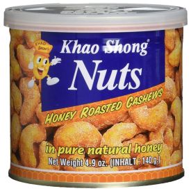 Cashew nuts in honey, roasted, 140g