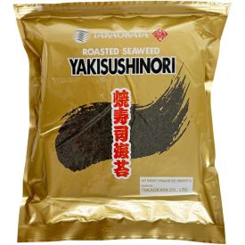 Grauzdētas jūraszāļu lapas Yaki Suši Nori, 100gab., 250g