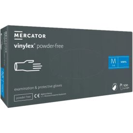 Disposable gloves, vinyl, size M