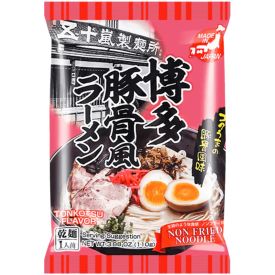Ātri pagatavojama Hakata ramen nūdeļu zupa, Tonkotsu, 110g