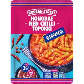 Rice cakes with Hongdae red chilli sauce, sweet-spicy, 163g