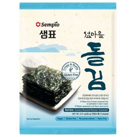 Roasted Seaweed Sheets for Snacks, Dol Gim, 5 pcs, 20g
