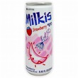 Carbonated soft drink Milkis, strawberry flavored, 250ml