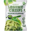 Legume crisps snack with wasabi flavor, 85g