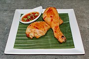 Экзотическая курица со сладким соусом чили