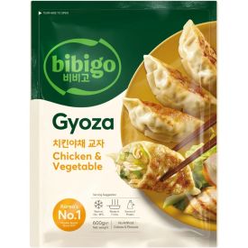 Korejiešu Gyoza pelmeņi ar vistu un dārzeņiem, saldēti, 600g