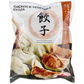 Japanese dumplings Gyoza chicken & vegetables dumplings, frozen, 600g