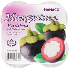 Jelly Dessert Nata De Coco with Mangosteen Flavour, 432g (4x108g)