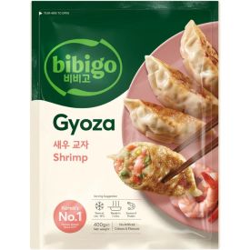 Korean Gyoza shrimp & vegetables dumplings, frozen, 400g