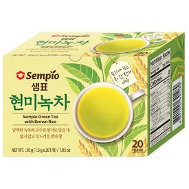 Green tea with brown rice, 30g, 20 tea bags
