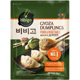 Korejiešu Gyoza pelmeņi ar cūkgaļu un dārzeņiem, saldēti, 600g