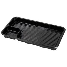 Sushi box with compartment, (20.5x11x4cm), 504 pcs.