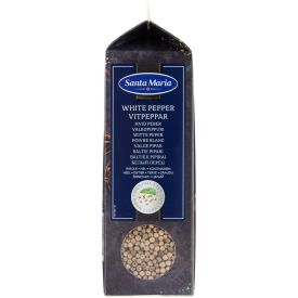 Spice White Pepper, Whole, SANTA MARIA, Tetra, 550g