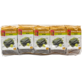 Seaweed snacks with wasabi, 5g x10psc