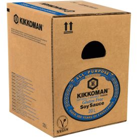 Dabiski raudzēta sojas mērce bez glutēna Tamari, Kikkoman, 20l