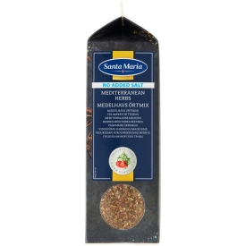 Seasoning mix Mediterranean herbs, no added salt, SANTA MARIA, TETRA, 340 g