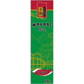Wasabi paste, hot, without E102, 43g