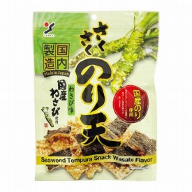 Закуска из морских водорослей в темпуре со вкусом васаби, Yamaei; 70 г