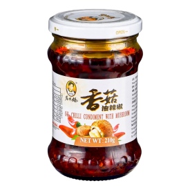 Chili Oil with Shiitake Mushrooms, 210 g