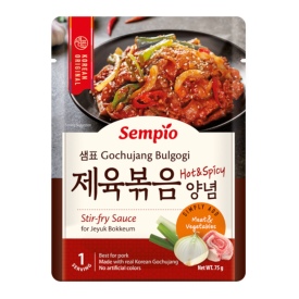 Korean Stir-fry sauce, Gochujang Bulgogi, hot and spicy, 75g