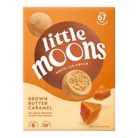 Brūnināta sviesta un karameles saldējums Moči, 180g (6x30g)