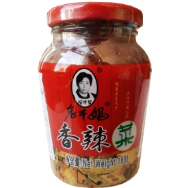 Pak Choi in chilli oil, preserved, 188g