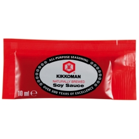 Натурально сваренный соевый соус, 400шт.x10мл, Kikkoman, 4л