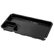 Sushi box with compartment, (20.5x11x4cm), 504 pcs.