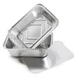 Trauks ar vāku, alumīnija, (20.1x13.7x5cm), 901ml, 50 gab.