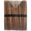 Bamboo chopsticks without covering, 100 pairs, 24 cm